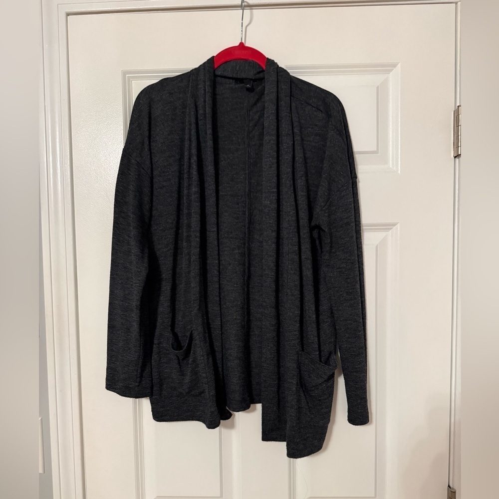Banana Republic | Grey Open Cardigan Sweater | Size M